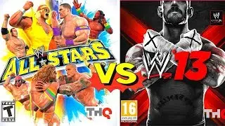 WWE ALL STARS Finishers VS WWE 13 Finishers Comparison👏👏WHO IS THE BEST👏👏