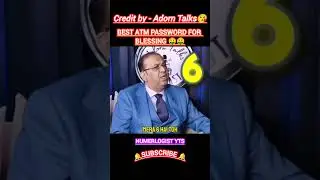 Best ATM password for cashflow🤑🥰Sanddeep bajaj #numerology#viralshorts#ytshorts#astrology#shortsfeed