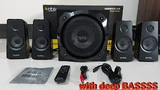 infinity jbl hardrock 410/4.1home theater unbox and overview