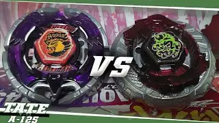 Rock Escolpio T125JB Vs. Earth Aquila 145WD | 5 pontos (Metal Fight Beyblade)