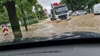 Poplave 2023 Menge&scaron; in Depala vas