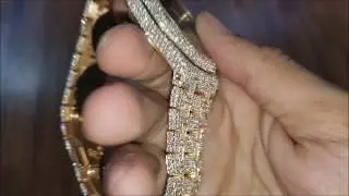 💎Custom Diamond AP Rose Gold Brand New VVS Diamonds Watch 💎