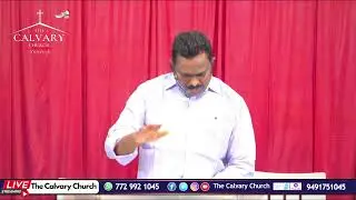 The Calvary Church Vijayawada ||  Pastor Yesupadam || Mrs Deevena  || TCCV Live
