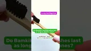 Switch to Bamkiki, your sustainable and eco friendly bamboo toothbrush! #ecofriendly #sustainable