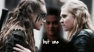 Clarke and Lexa (+madi) || all but one