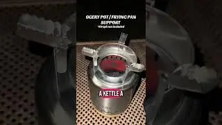 Essential camping gear: fire pit & cooking stand