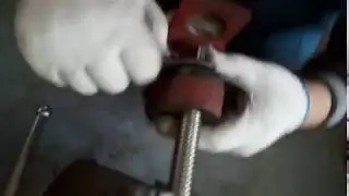 Yornew small CNC Ball screw installation