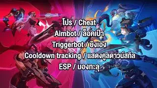 [ โปร / Cheat ] Overwatch  Aimbot, Triggerbot, ESP, Cooldown tracking