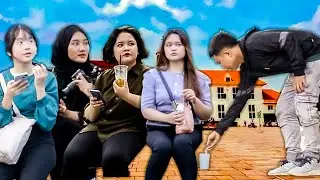 PRANK PENGEMIS KE CEWEK CANTIK REAKSINYA IMUT BANGET GUYS KEBINGUNGAN
