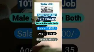 Tata Steel Recruitment. News Bharat Jobs . Jobs in Kolkata