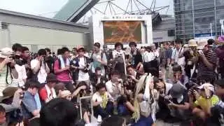 Comiket 88 cosplayers