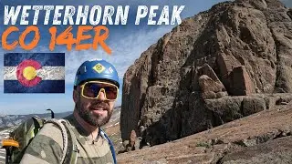Wetterhorn Peak - Journey up a Colorado Class 3 Rock Scramble