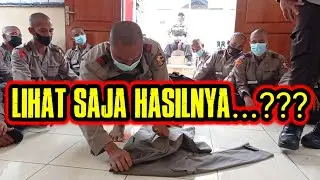 Beginilah ‼️ Cara melipat baju dinas/preman secara cepat dan rapi || Siswa Tamtama Brimob Angk.49