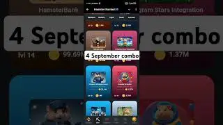 4 September combo card Hamster Combat