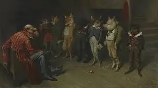 Furry history, William Holbrook beard dancing bears, anthropomorphic animals, anthropomorphic art