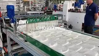 CW-1000BS5 Bottom Seal Bag Making Machine with 5 lines hot slitting system (without punch)