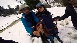 Short paragliding at Manali Solang Valley