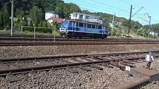 EP07 - 1021 Siodemka PKP Intercity przejazd techniczny i Rp1