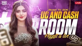 Hayati Is Live 🔴 | PUBG Mobile Custom Rooms Match | Challenges UC + Cash Reward Rooms.