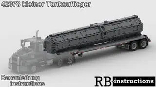 RBi kleiner Tankauflieger mit Lenkachsen f&uuml;r LEGO&reg; 42078 Mack Anthem