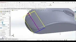 cara membuat mouse 3D menggunakan aplikasi solidworks