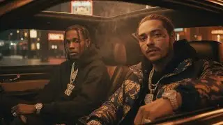 POST MALONE ft. TRAVIS SCOTT &mdash; STATIC DREAMS
