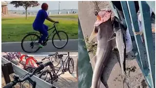 Canarsie Peir|Fishing|Bicycle Ridding After Many Years