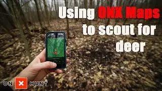 Using ONX Maps to help you scout for deer