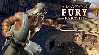 DCUO Test - Amazon Fury III Open World Solo - Population Control (Typhon's Monster Invasion)