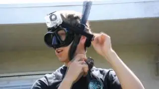 Как надеть крепление GoPro на голову &mdash; безопасный метод для подводного плавания