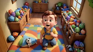 Crawling Baby Song | Cute Movement Rhyme for Babies and Toddlers | Fun Nursery Song