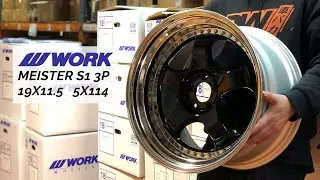 Более пристальный взгляд на WORK Wheels Japan Meister S1 3P 19x11.5 ET48 5x114