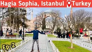 Hagia Sophia Mosque Istanbul, Turkey || Istanbul City View 4k