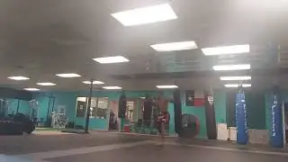 Double kick too butterfly taz kick