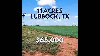 🍂🐏 LUBBOCK, TX | 11 ACRES | FROM $65,000 | NO RESTRICTIONS + EASY ACCESS 🐏🍂