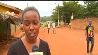 Dégradation de la route à rubino dans le département d'Agboville