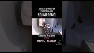 JL AUDIO C2 components sound test