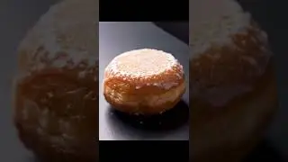 🔪 DONUTS with Sugar - So Satisfying ASMR to Watch! #shorts #asmr #donuts