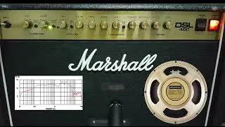 Marshall DSL40C - Speaker Upgrade Celestion Neo Creamback. Valve Upgrade Mullard