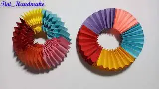 Origami Magic Circle Fireworks! Tini_Handmake