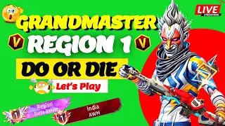 DO OR DIE New Session Grandmaste Region Push // Free Fire Top1 Grandmaster Push #shortlivefreefire