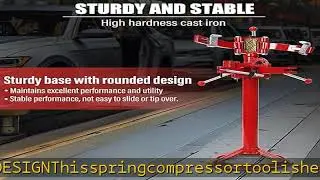 2200 lb Strut Spring Compressor, Heavy Vehicle Auto Spring Compressor, Hand Operate Strut Spring Co