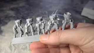 Unboxing Adeptus Astartes Destroyers in MK IV Armour