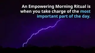 MORNING RITUAL MASTERY