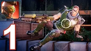 Hero Hunters - Gameplay Walkthrough Part 1 - District 1: The Square (iOS, Android)
