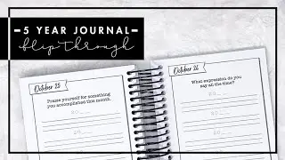 LPA 5 Year Journal Flipthrough