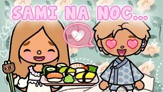 SAMI NA NOC W DOMKU WYPOCZYNKOWYM TOCA BOCA 🤭 TOPIK I TOPCIA 🥰 HISTORYJKA TOCA LIFE WORLD