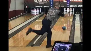 Walter Ray Williams Jr round of 12 at the PBA50 Lehigh Lanes Open 5-18-24 on string pins