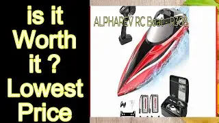 ALPHAREV RC Boat - R308 Features - Important Information