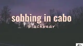 blackbear - sobbing in cabo (lyrics)